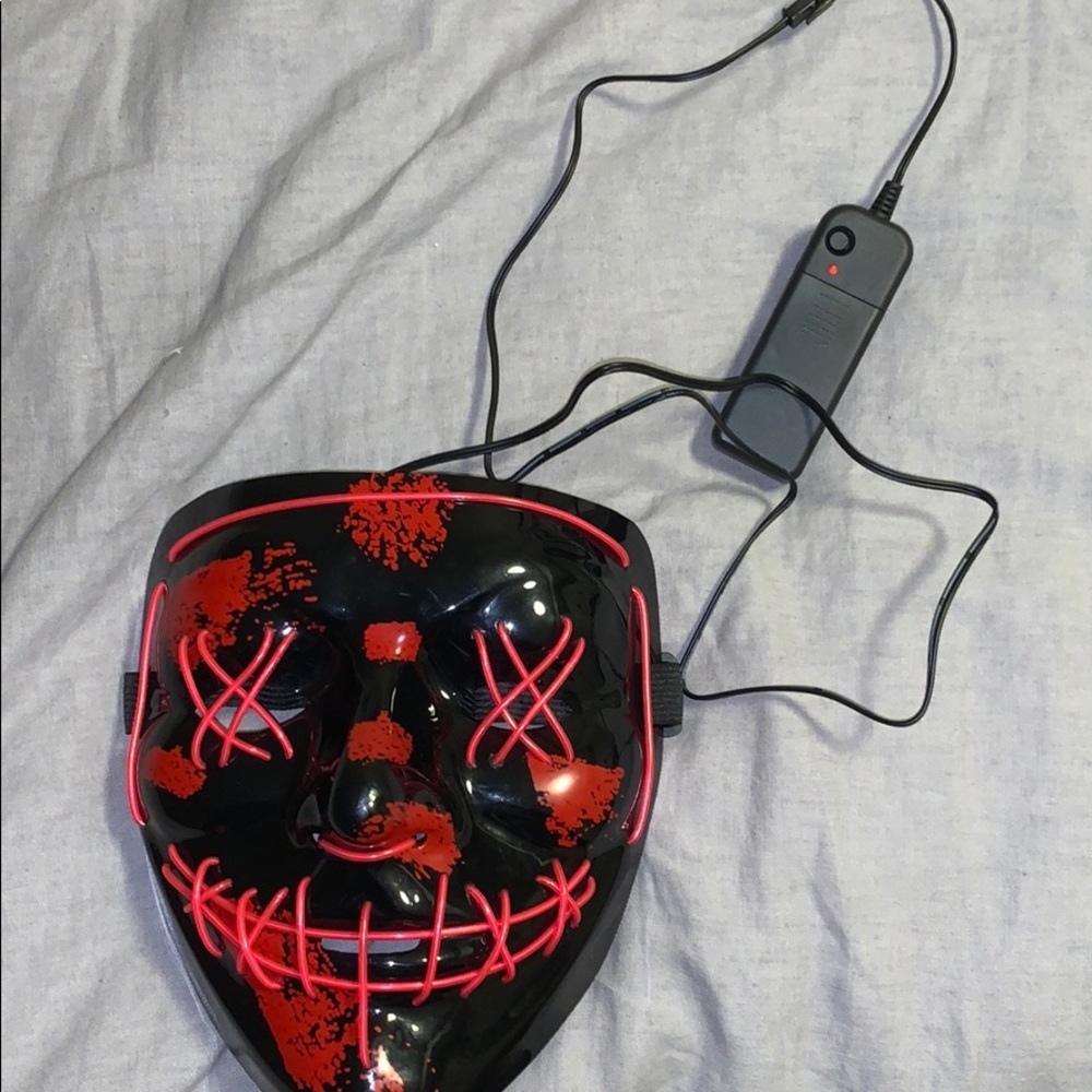 Purge light in the dark mask